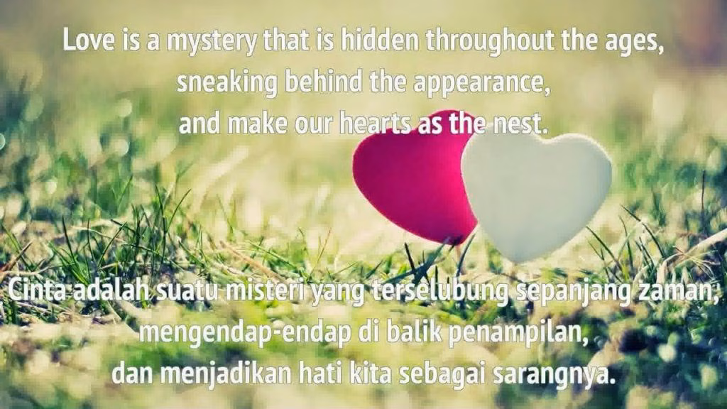 caption bahasa inggris tentang cinta singkat