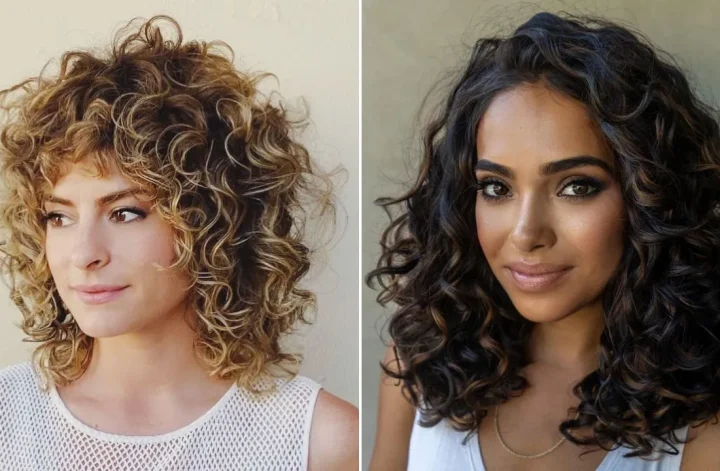 Inspirasi Model Rambut Keriting Wanita