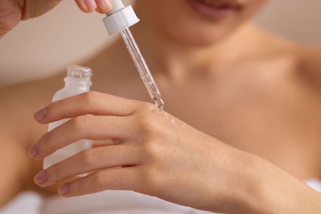 niacinamide tidak boleh dicampur