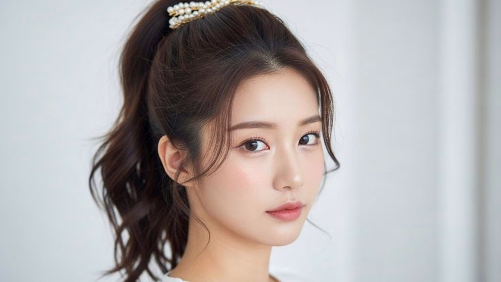 gaya ikat rambut wanita simple