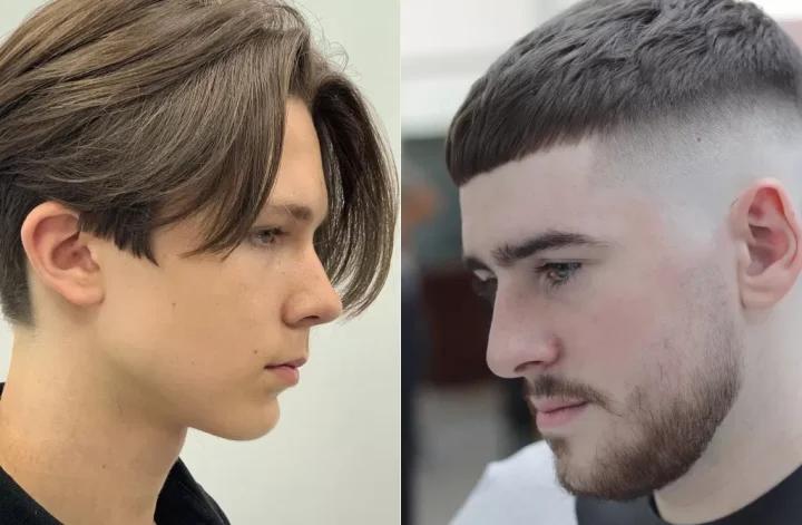 gaya rambut pendek pria sesuai bentuk wajah