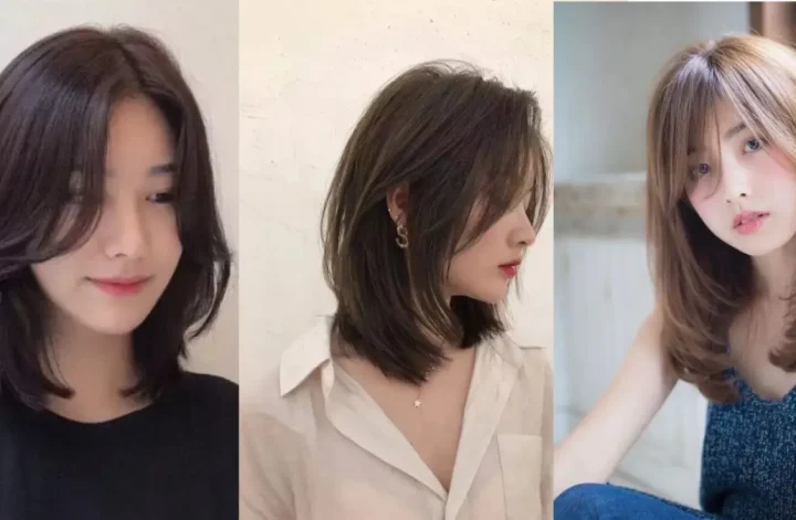 gaya rambut wanita korea pendek