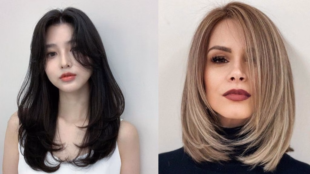 model rambut layer sebahu
