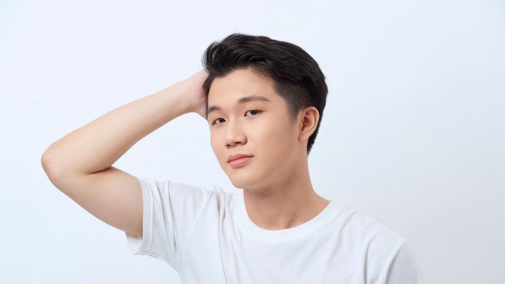 potongan rambut 2 jari korea