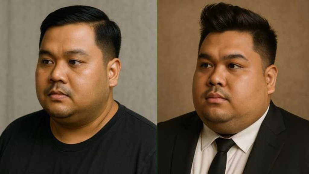 potongan rambut wajah bulat pria 2