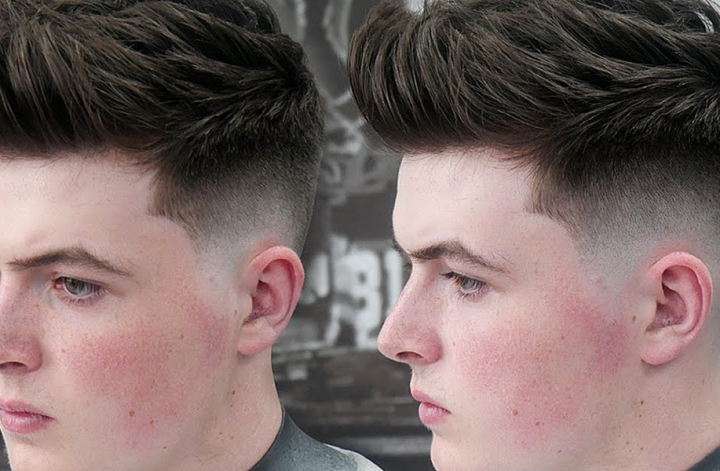 quiff haircut