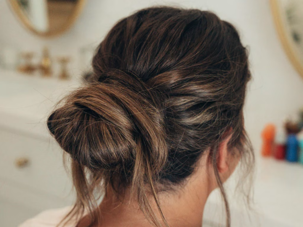 Messy Bun yang Santai tapi Tetap Stylish untuk Berbagai Aktivitas