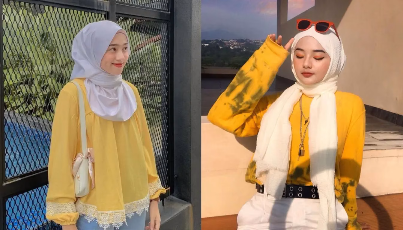Warna Jilbab yang Pas untuk Baju Mustard agar Tampilan Hijab Kamu Semakin Harmonis