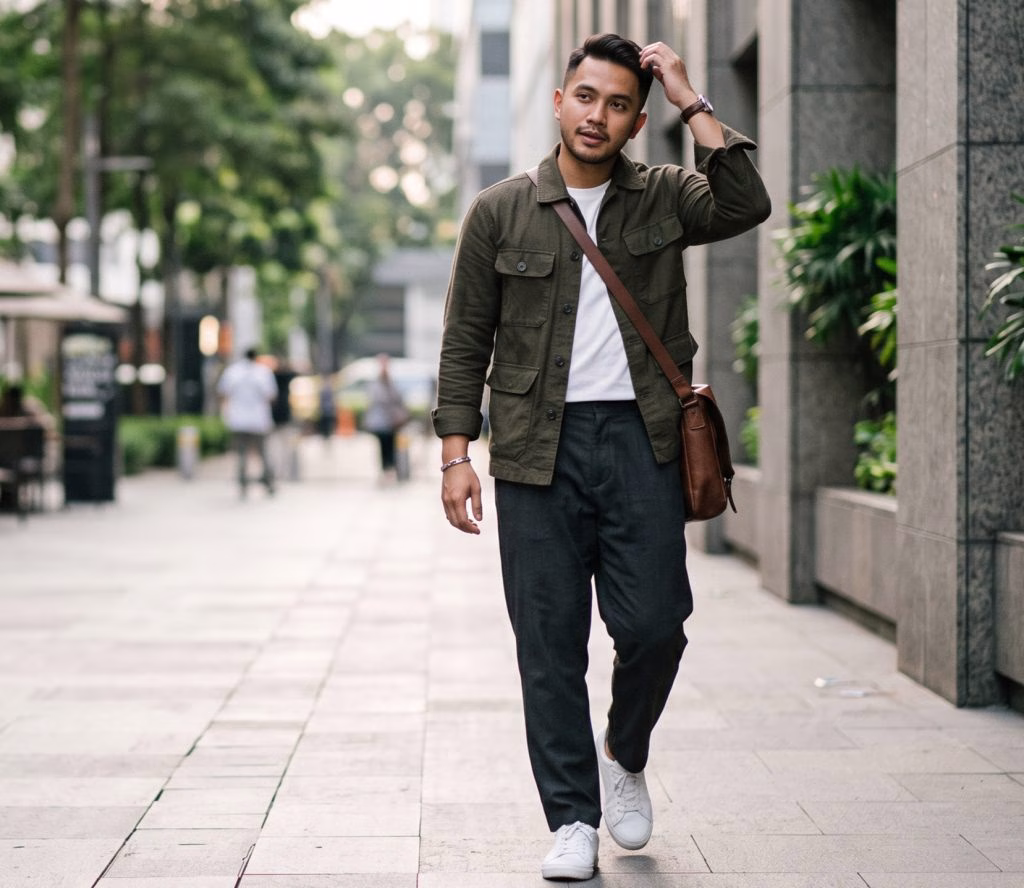 Outfit Cowok Keren yang Bikin Penampilan Lebih Rapi dan Nyaman