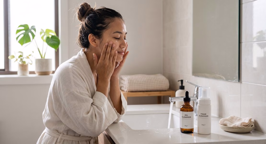 double cleansing adalah