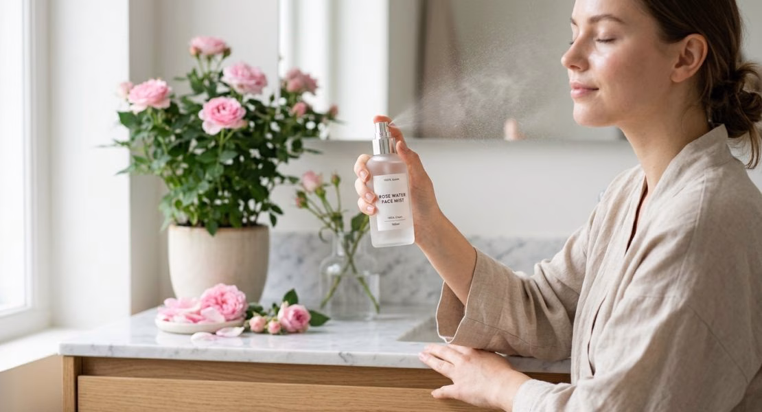 Face Mist Air Mawar: Cara Praktis Menjaga Kulit Tetap Lembap