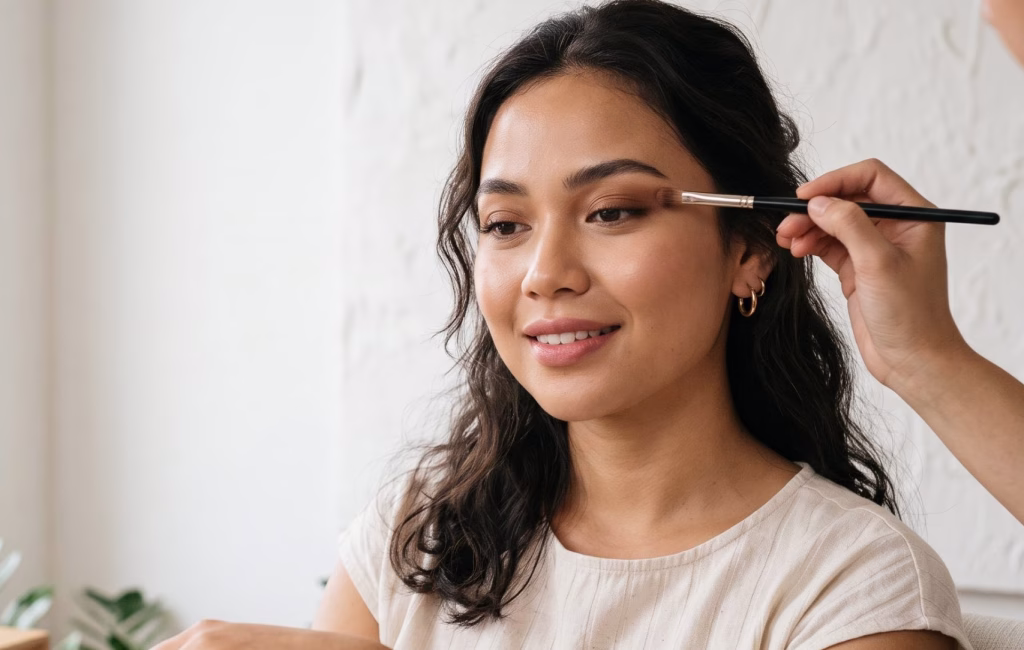 Makeup untuk Muka Bulat Membuat Wajah Lebih Proporsional