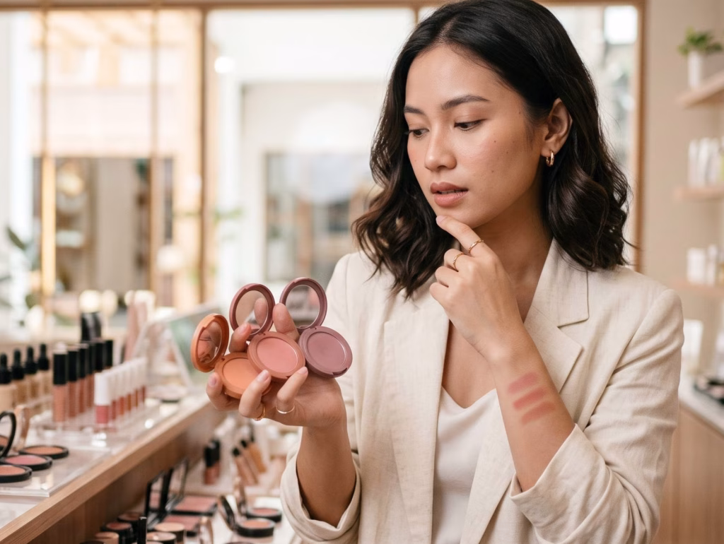 Cara Memilih Warna Blush On yang Cocok dengan Undertone dan Warna Kulit