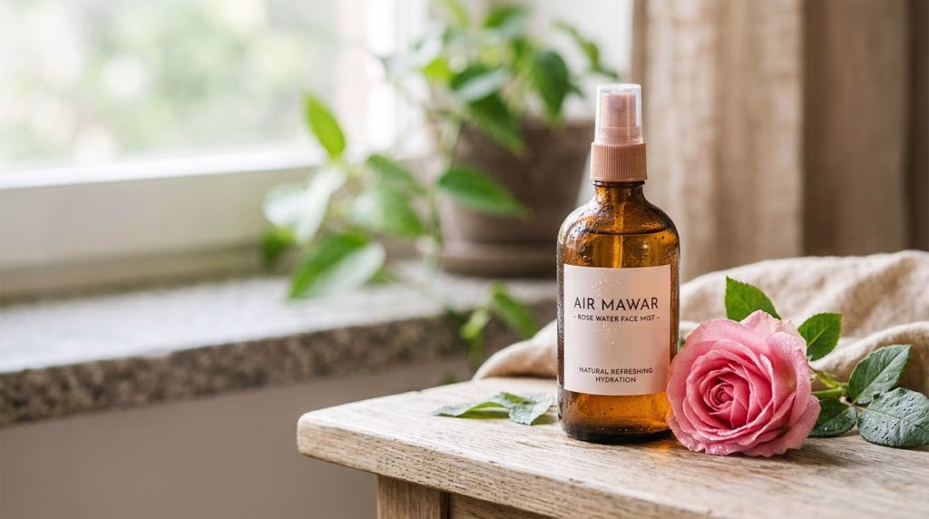 Face Mist Air Mawar: Cara Praktis Menjaga Kulit Tetap Lembap