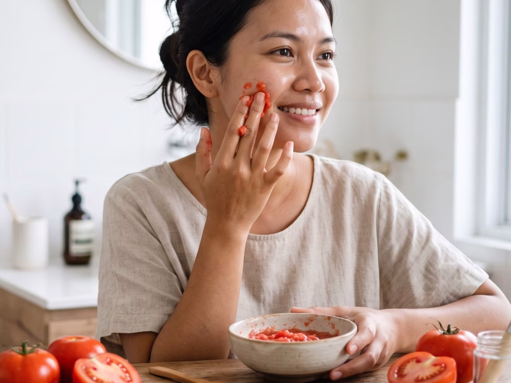 Fungsi Tomat untuk Wajah: Benarkah Bisa Bikin Kulit Lebih Cerah?