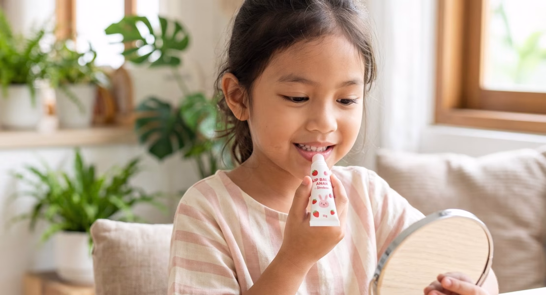 Lip Balm untuk Anak-Anak: Cara Memilih yang Aman dan Nyaman