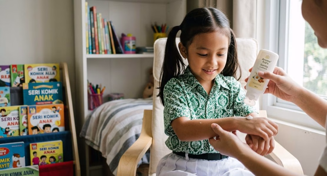 Body Lotion untuk Anak Sekolah yang Tepat untuk Kulit Si Kecil