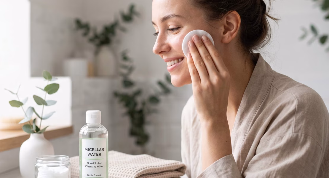 Micellar Water Non Alkohol untuk Membersihkan Wajah dengan Lembut