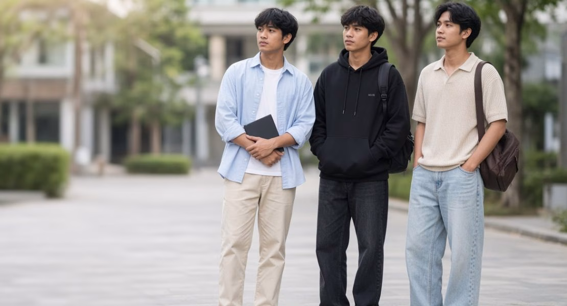 Outfit Kuliah Cowok: Ide Gaya Nyaman dan Stylish untuk ke Kampus