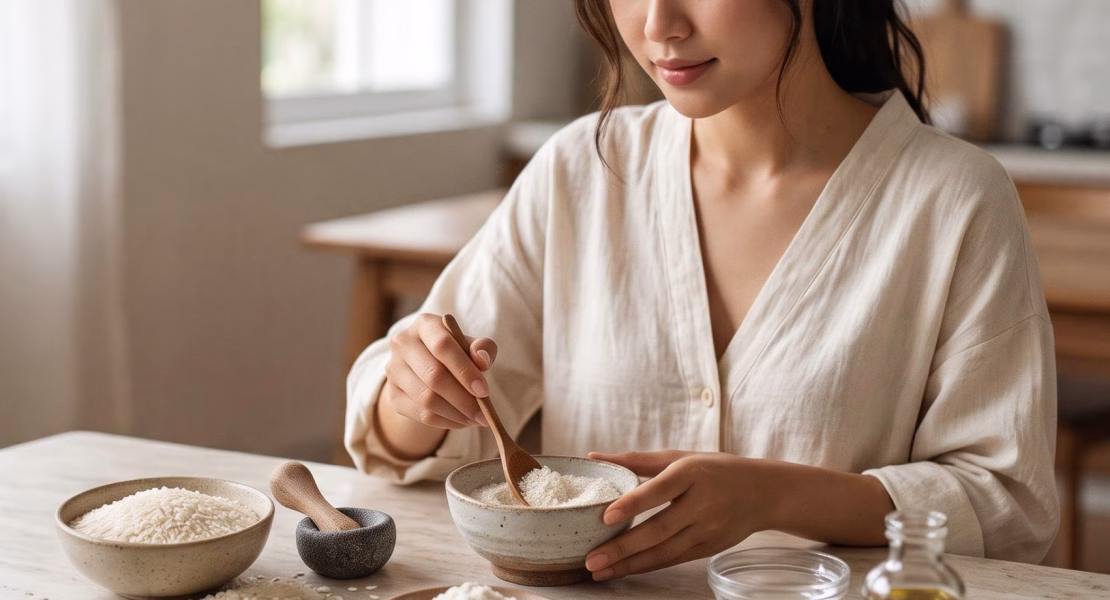 Cara Buat Lulur dari Beras dengan Bahan Sederhana, Wajib Tahu!