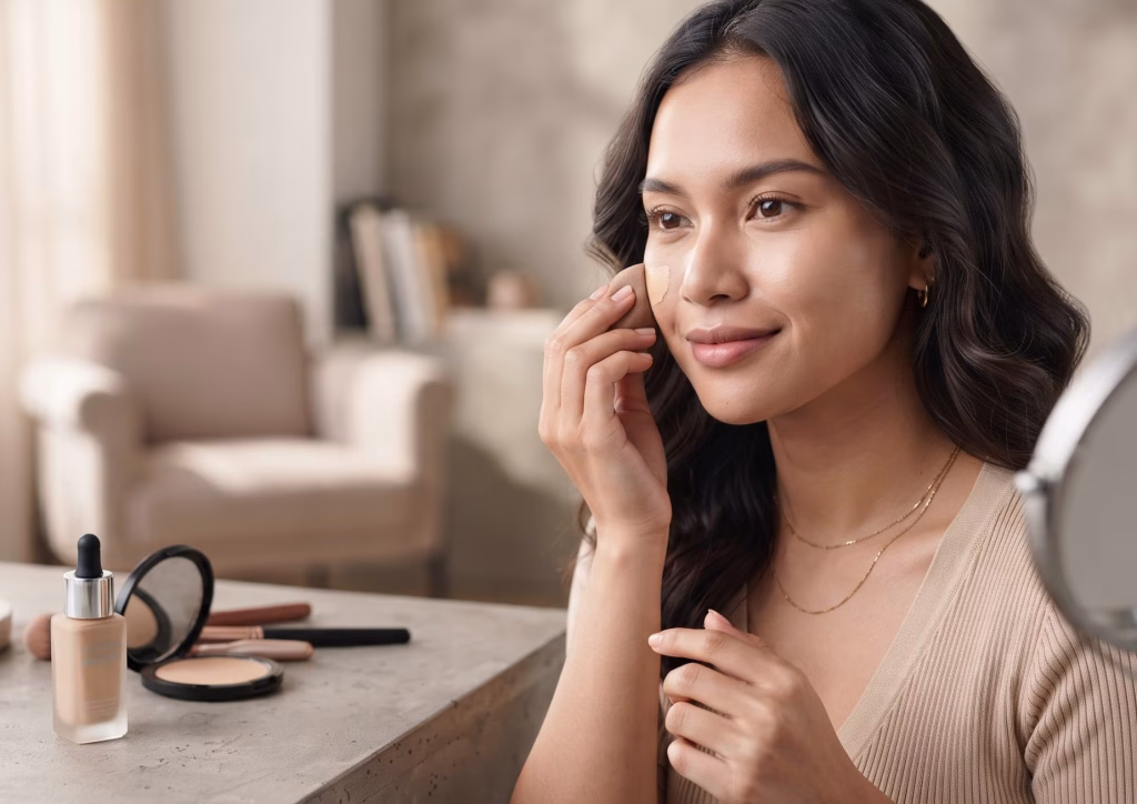 Foundation untuk Kulit Berminyak Agar Wajah Tetap Matte dan Nyaman