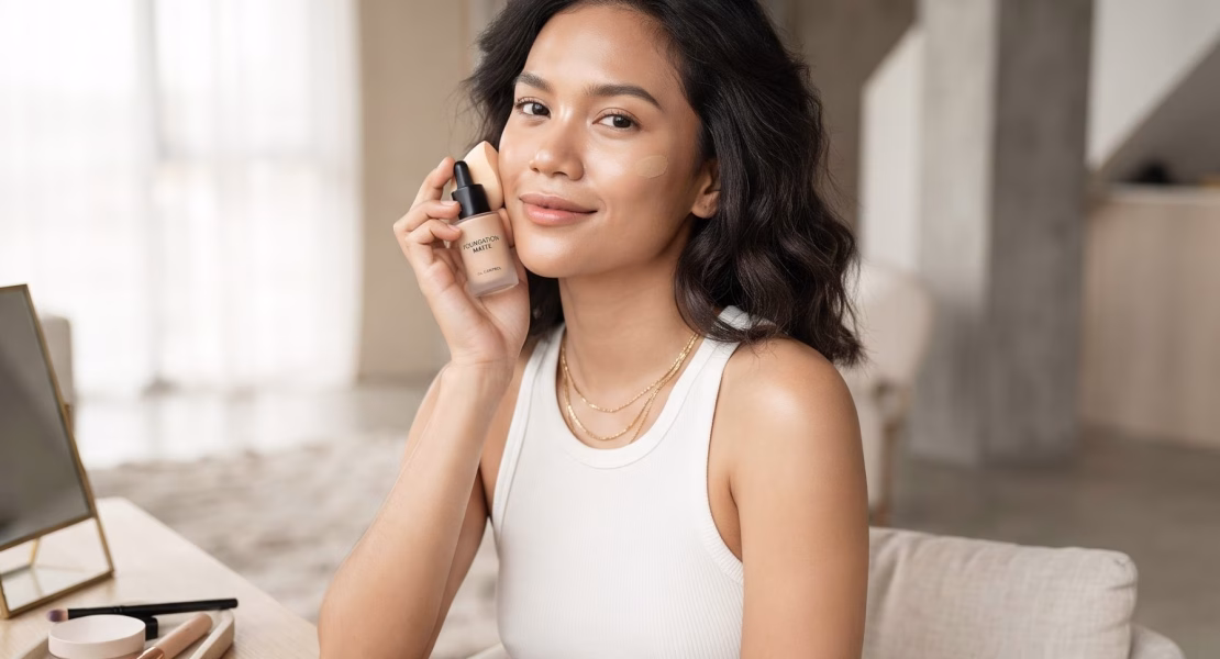 Foundation untuk Kulit Berminyak Agar Wajah Tetap Matte dan Nyaman