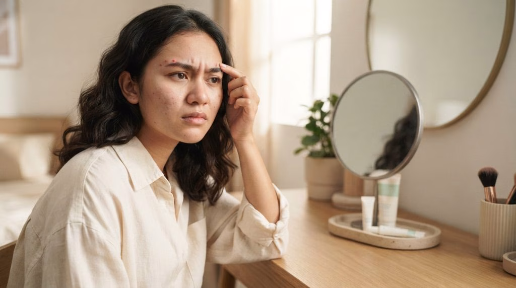 Jerawat di Alis Tiba-Tiba Muncul? Jangan Panik, Ini Penyebabnya