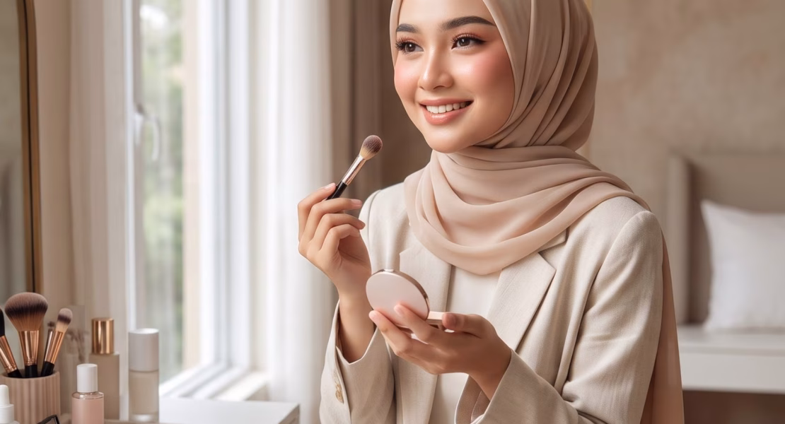 Makeup Flawless Hijab: Rahasia Riasan Natural yang Tahan Seharian
